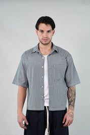 Camicia Block Check Black