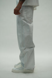 Varnish Wash Denim White