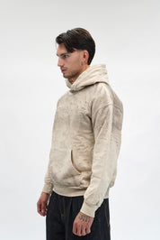 Hoodie Riches Distressed Sand