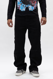 Jeans Flare Svarovsky Black