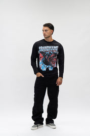 Longsleeve Brandname Black