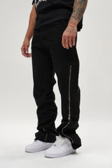 Jeans Flare Zip
