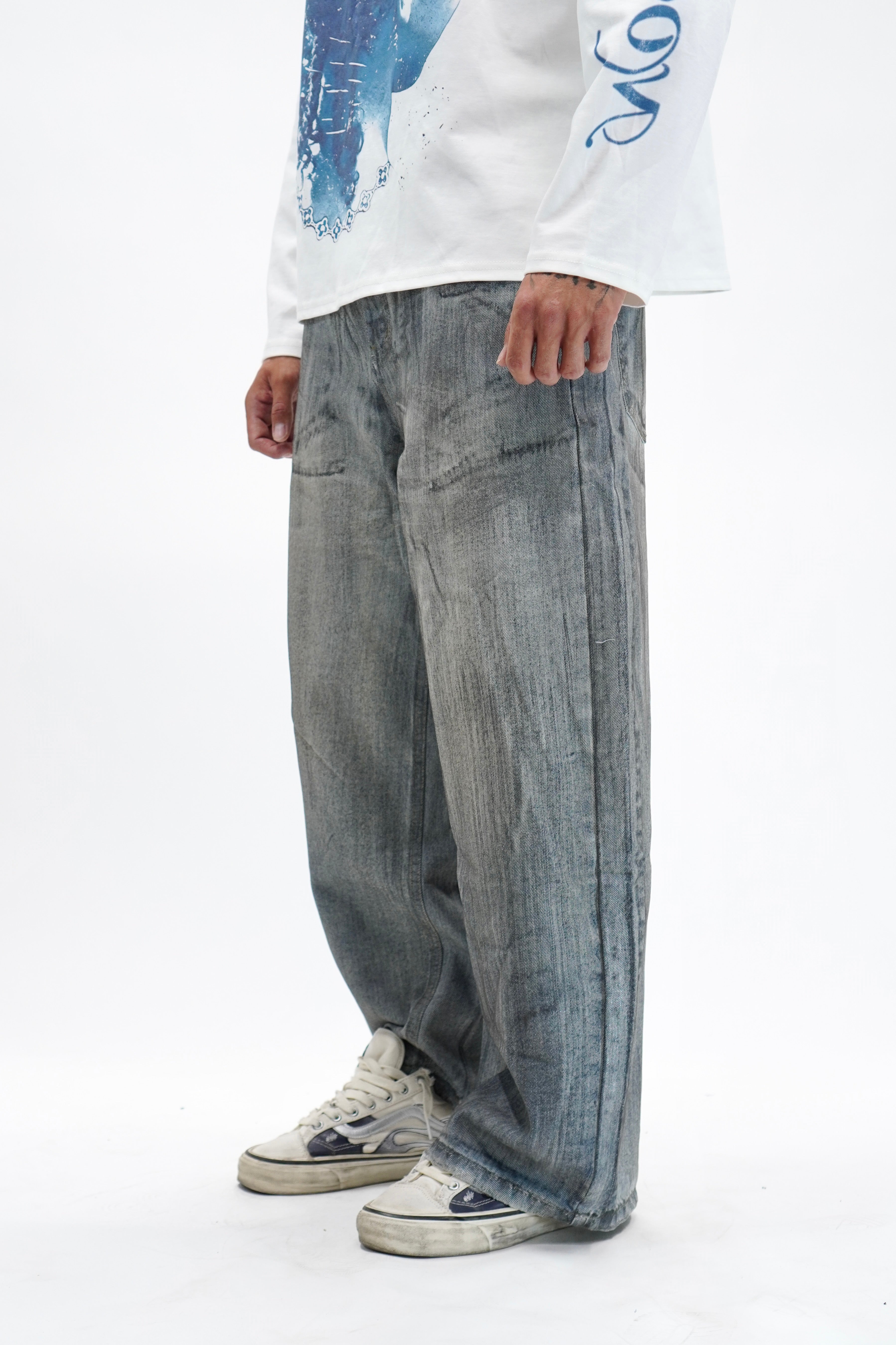 Jeans Baggy Paint
