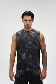 Canotta Marmo Black
