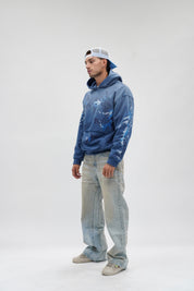 Hoodie Sunfaded Tribal