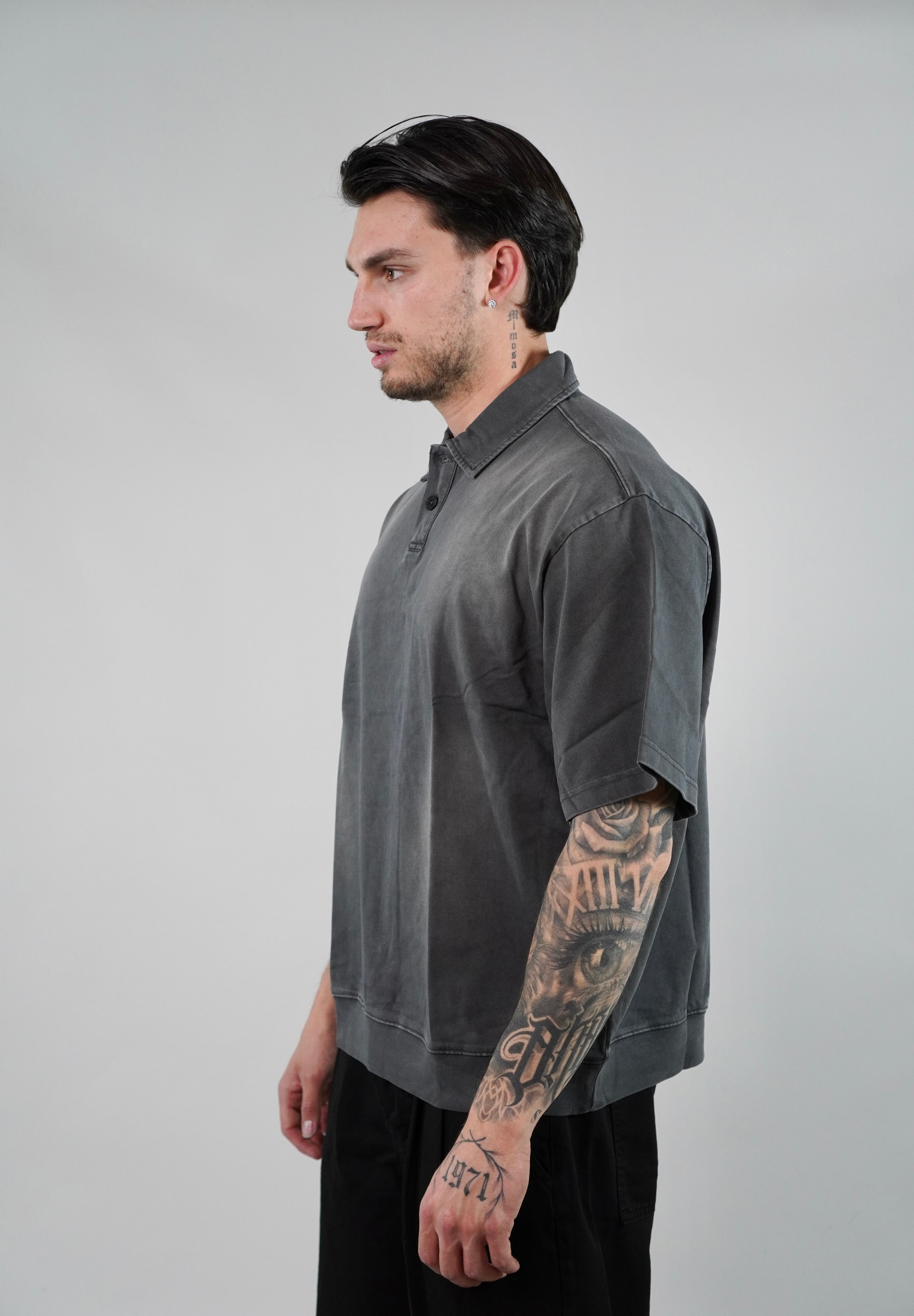 Polo Cotton Slave Grey