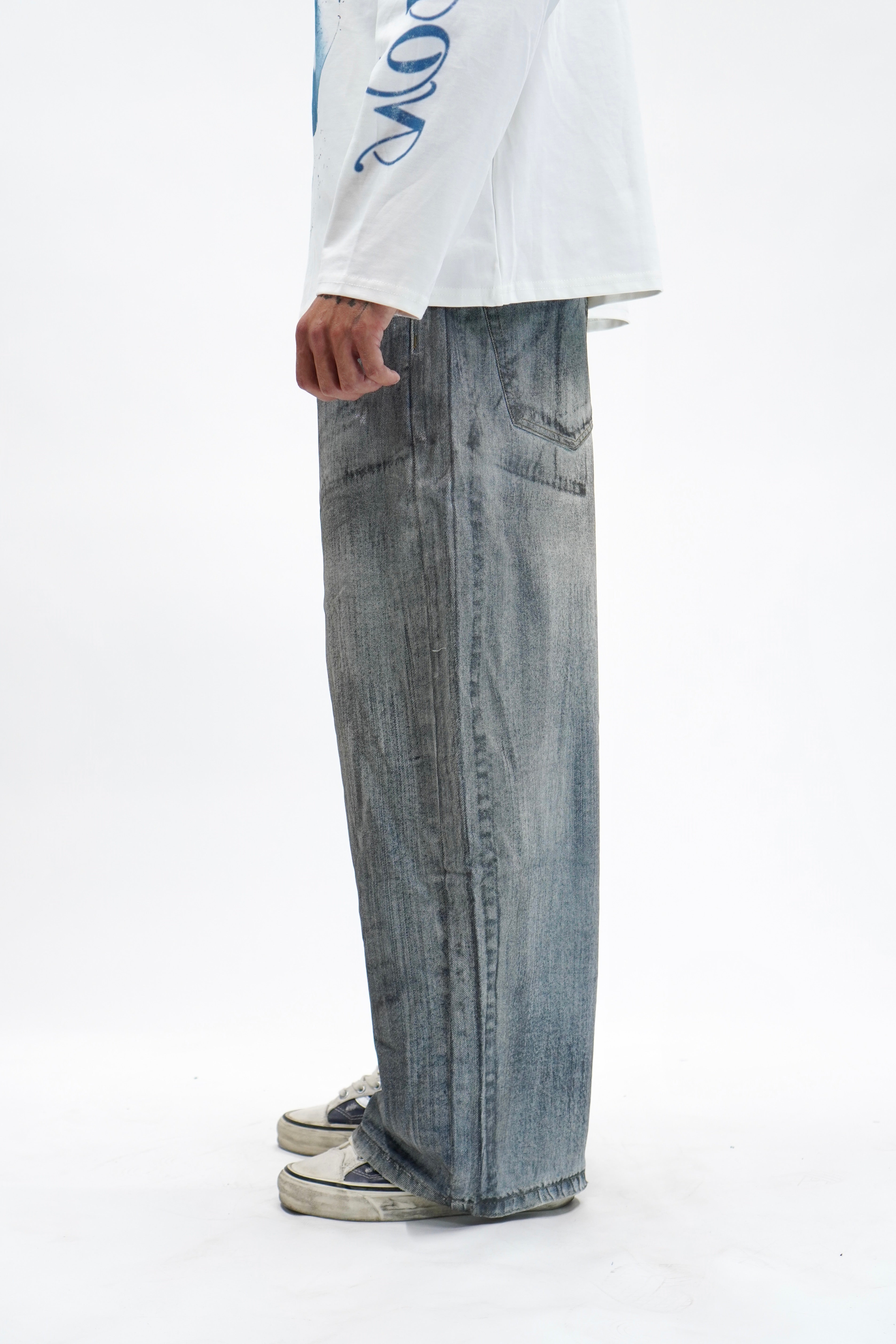 Jeans Baggy Paint