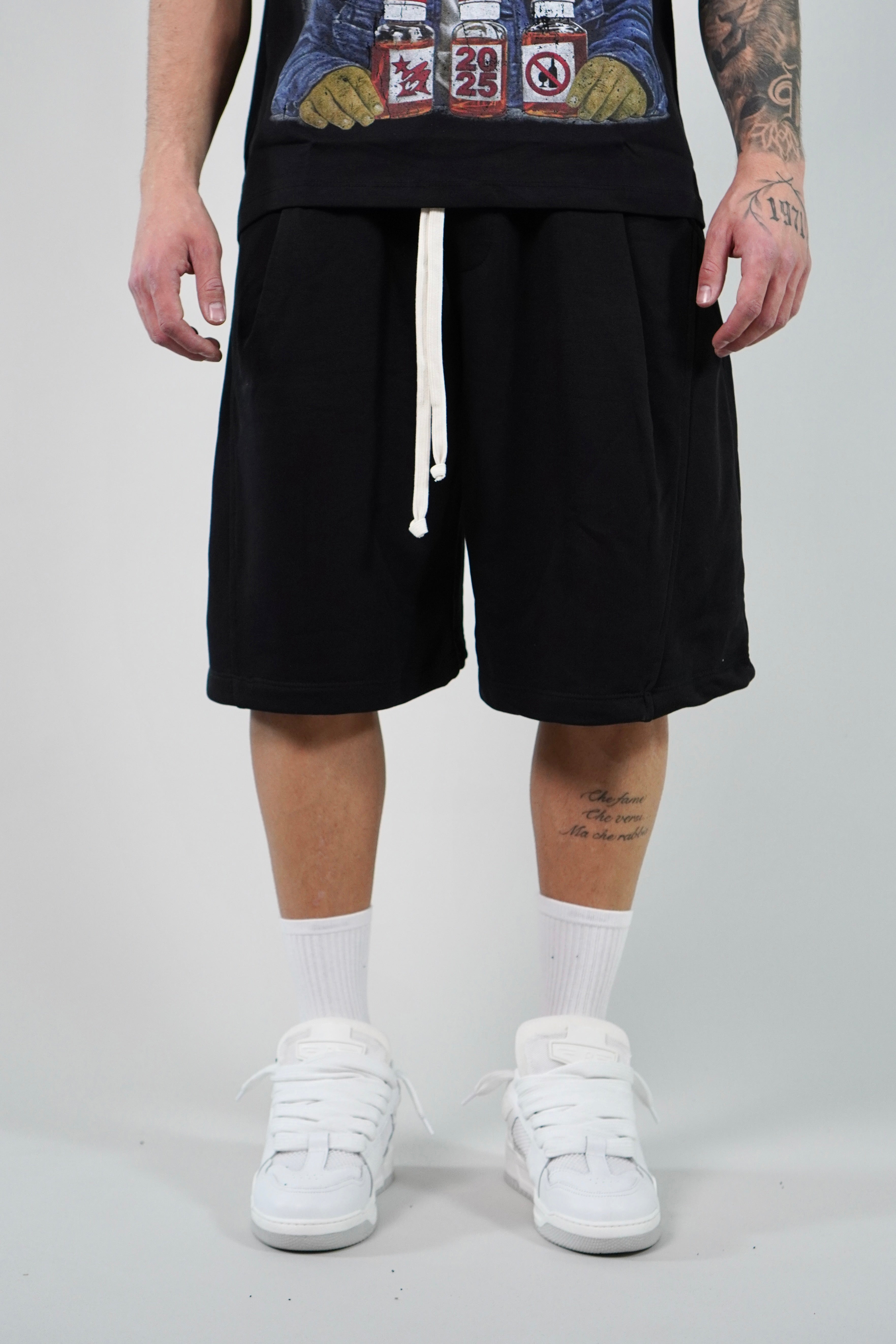 Bermuda Cotton Black