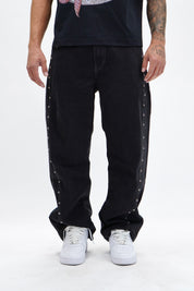 Jeans Studded & Stitched