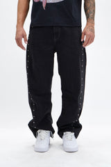 Jeans Studded & Stitched