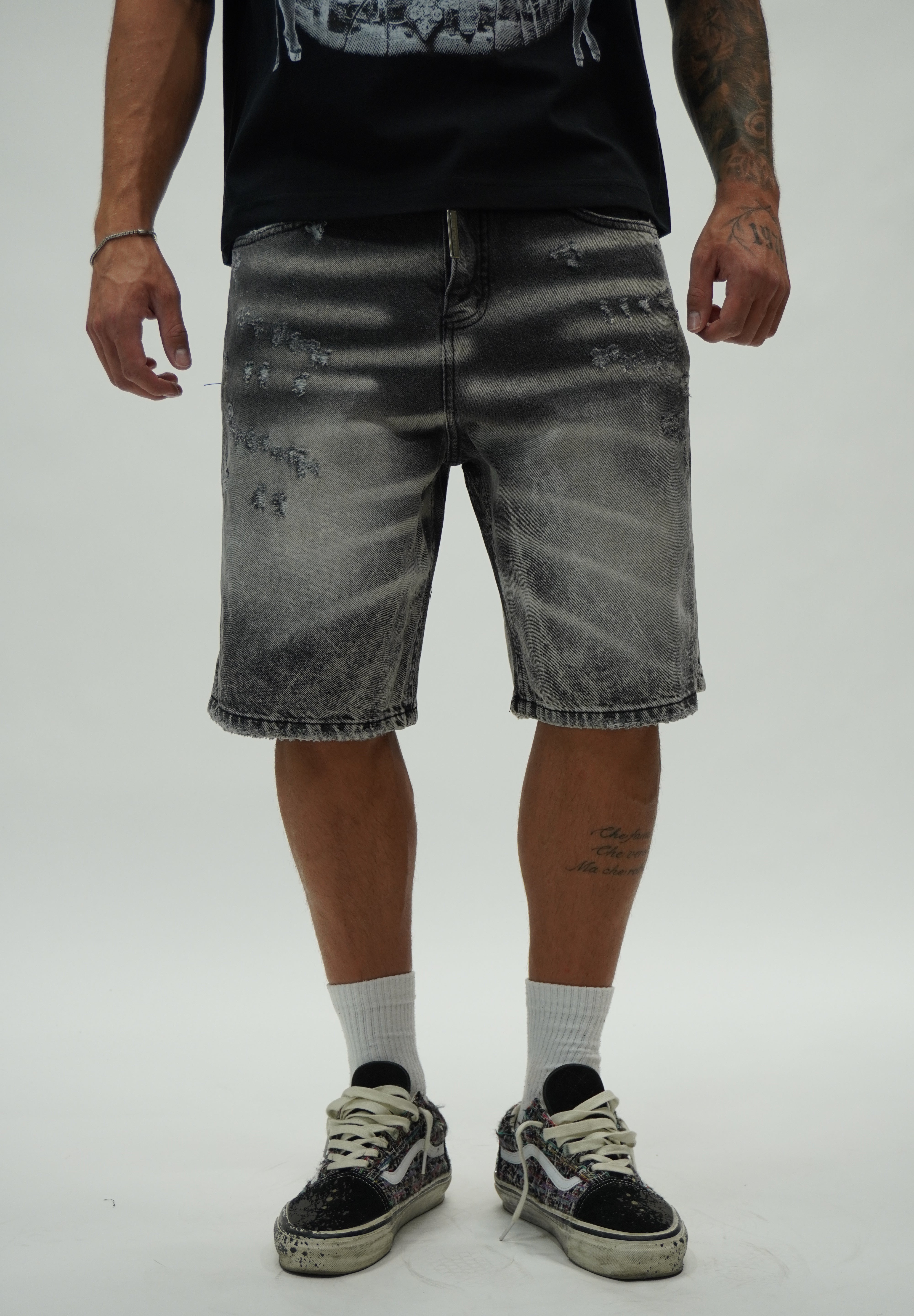 Short 02 Sabbiato Black