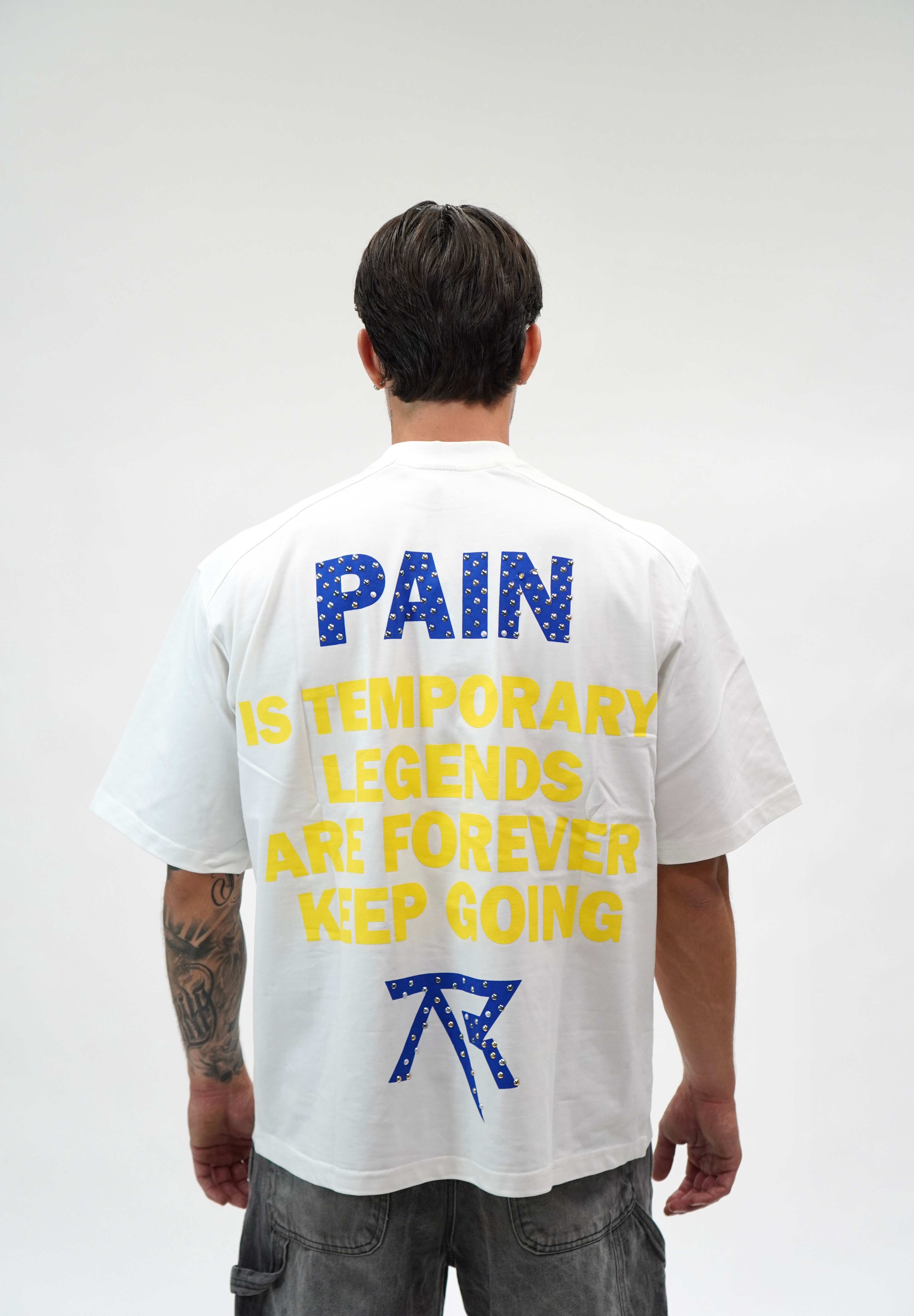 T-shirt Pain White