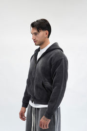 Hoodie Faded Black