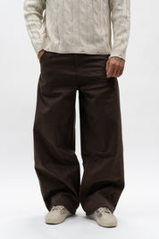 Pantalone Loose Fit Moka