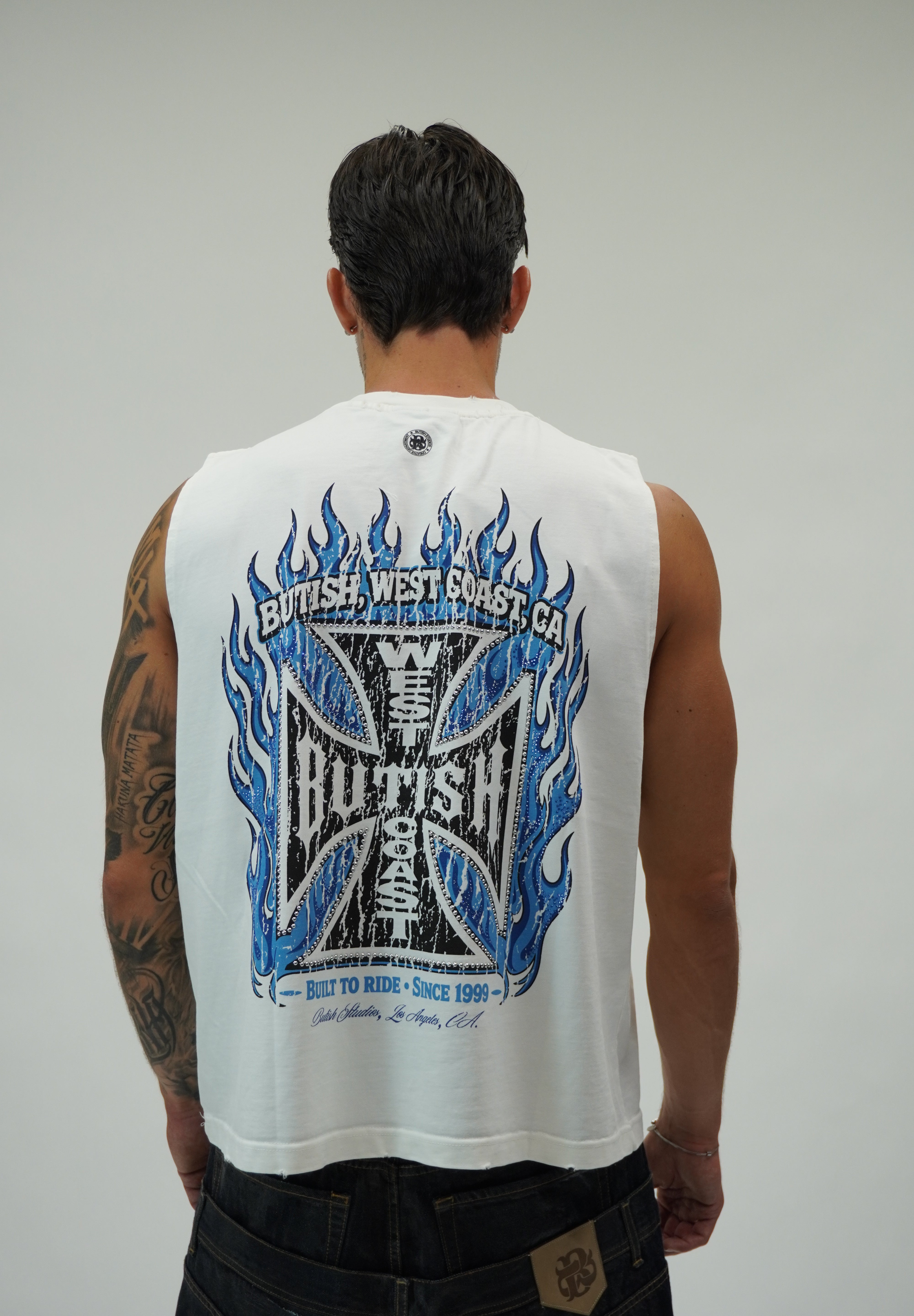 Canotta Bad Choppers White