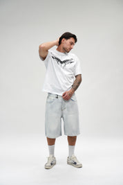 T-shirt Chrome White