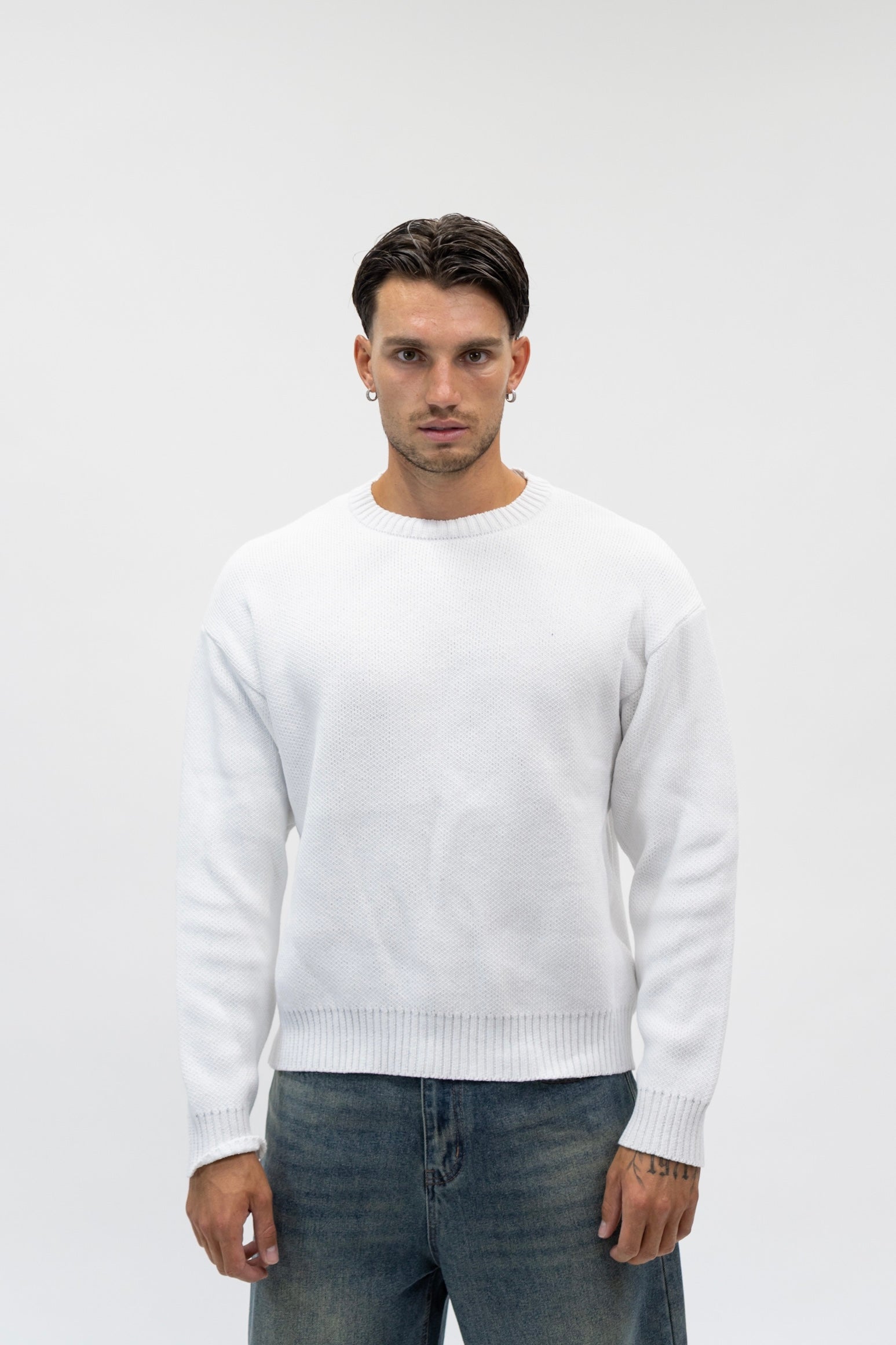 Maglione Cott White