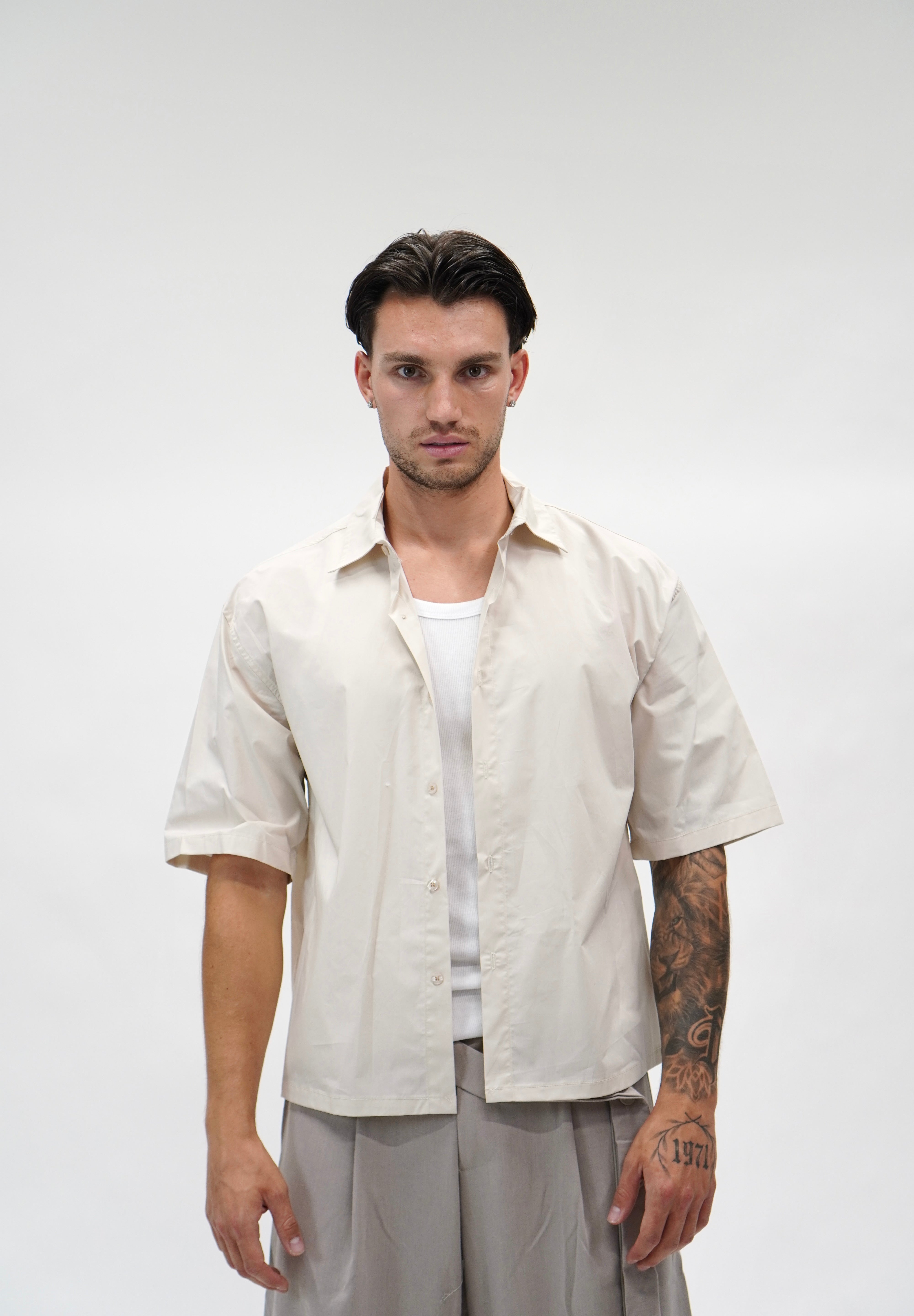 Camicia Creta Beige