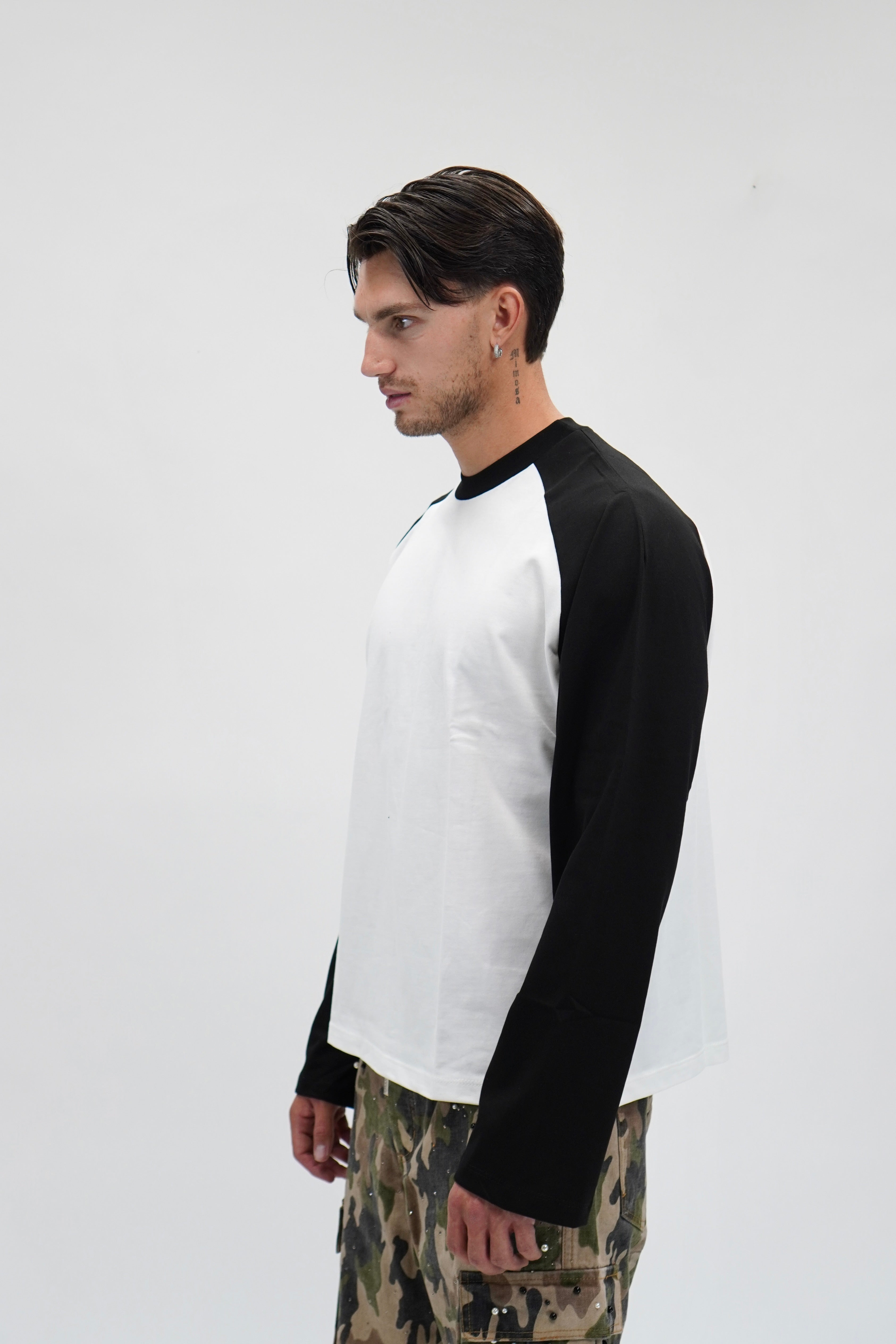 Longsleeve Raglan Black