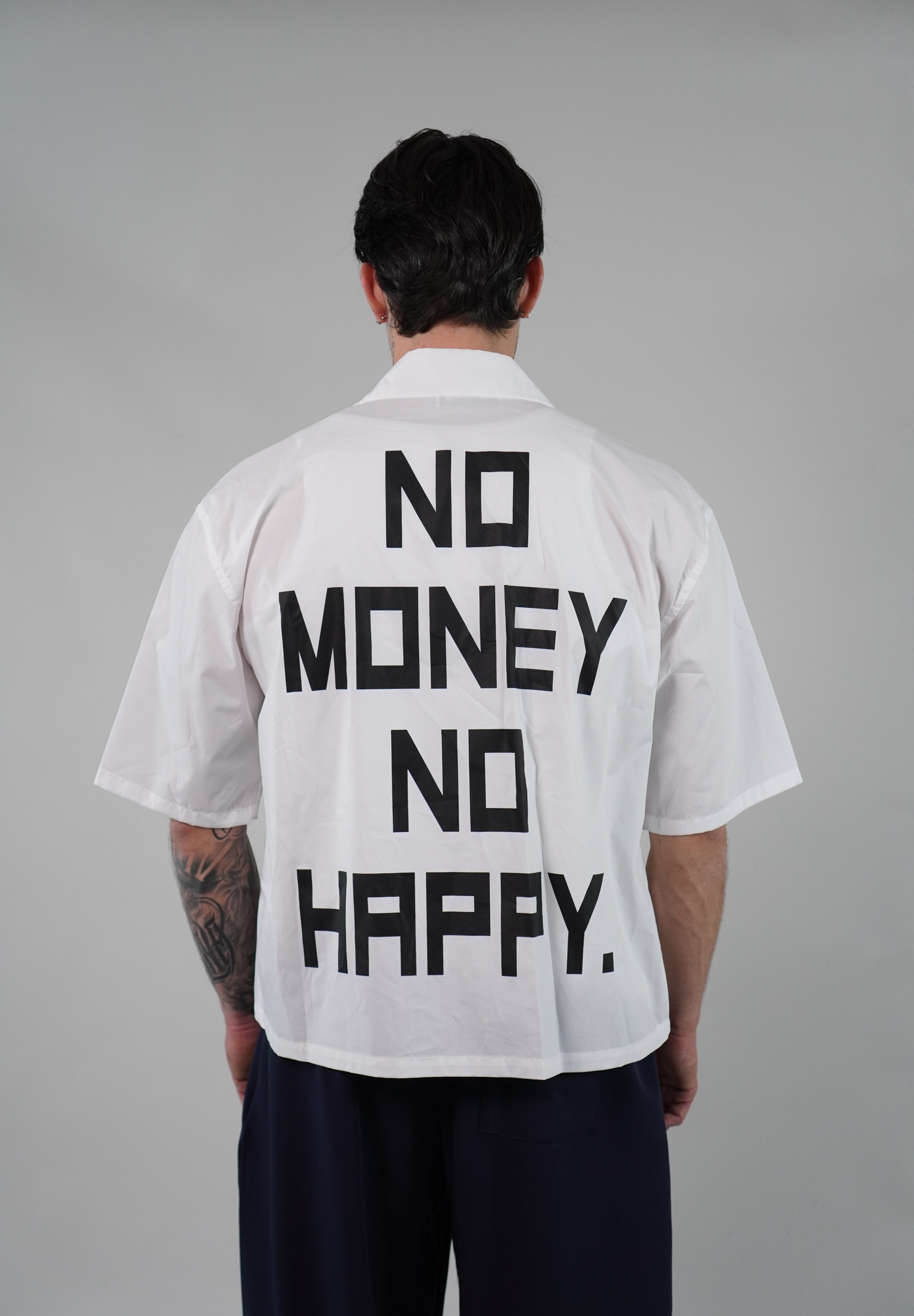 Camicia No Money White