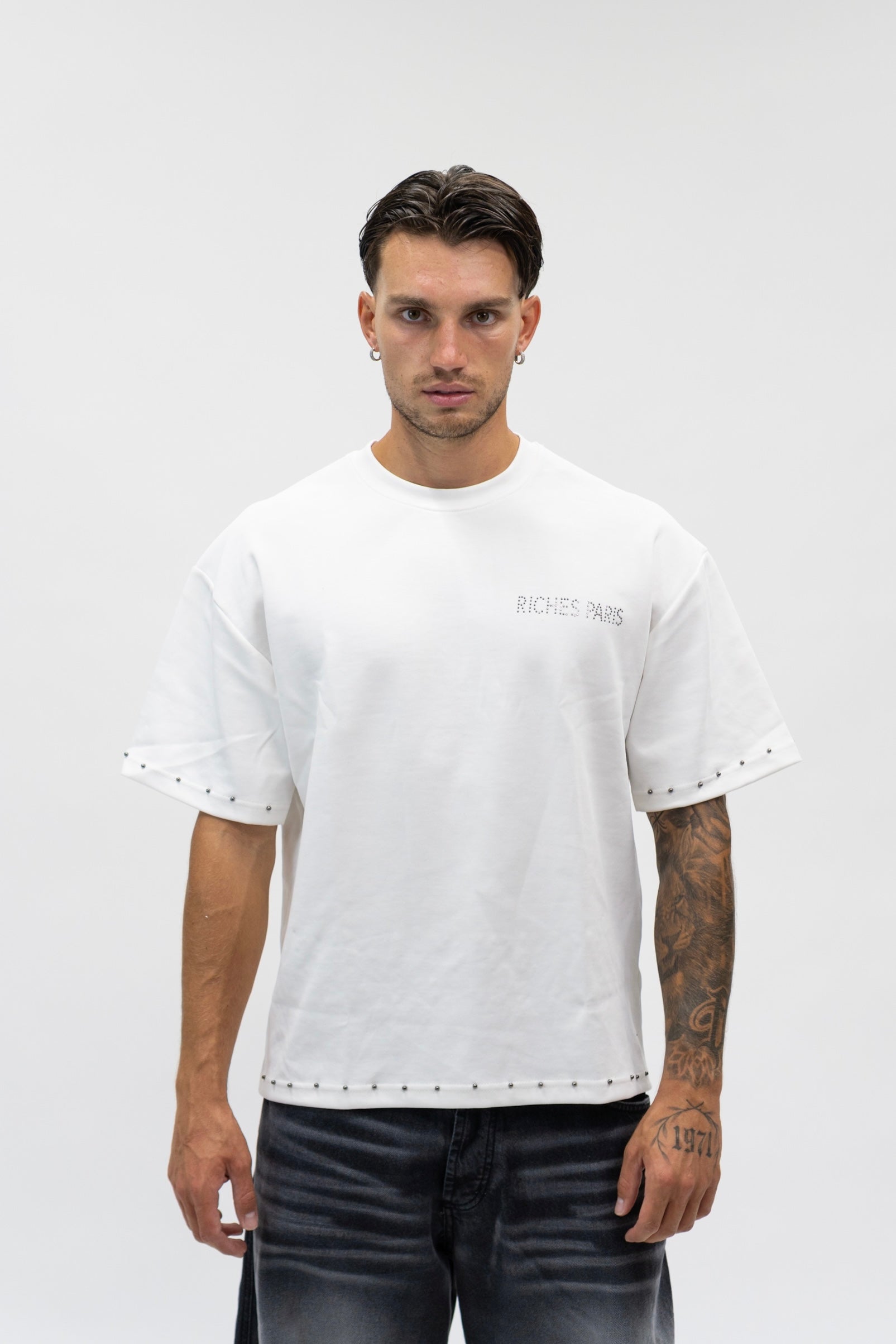T-shirt Studs White