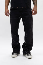 Jeans Flare Studs