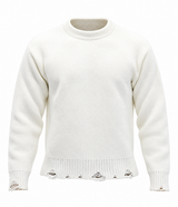 Maglione Rupture White