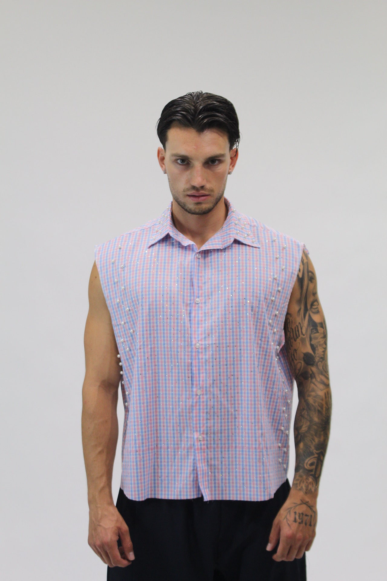 Camicia Smanicata Pearl Pink