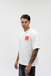 T-shirt Heart White