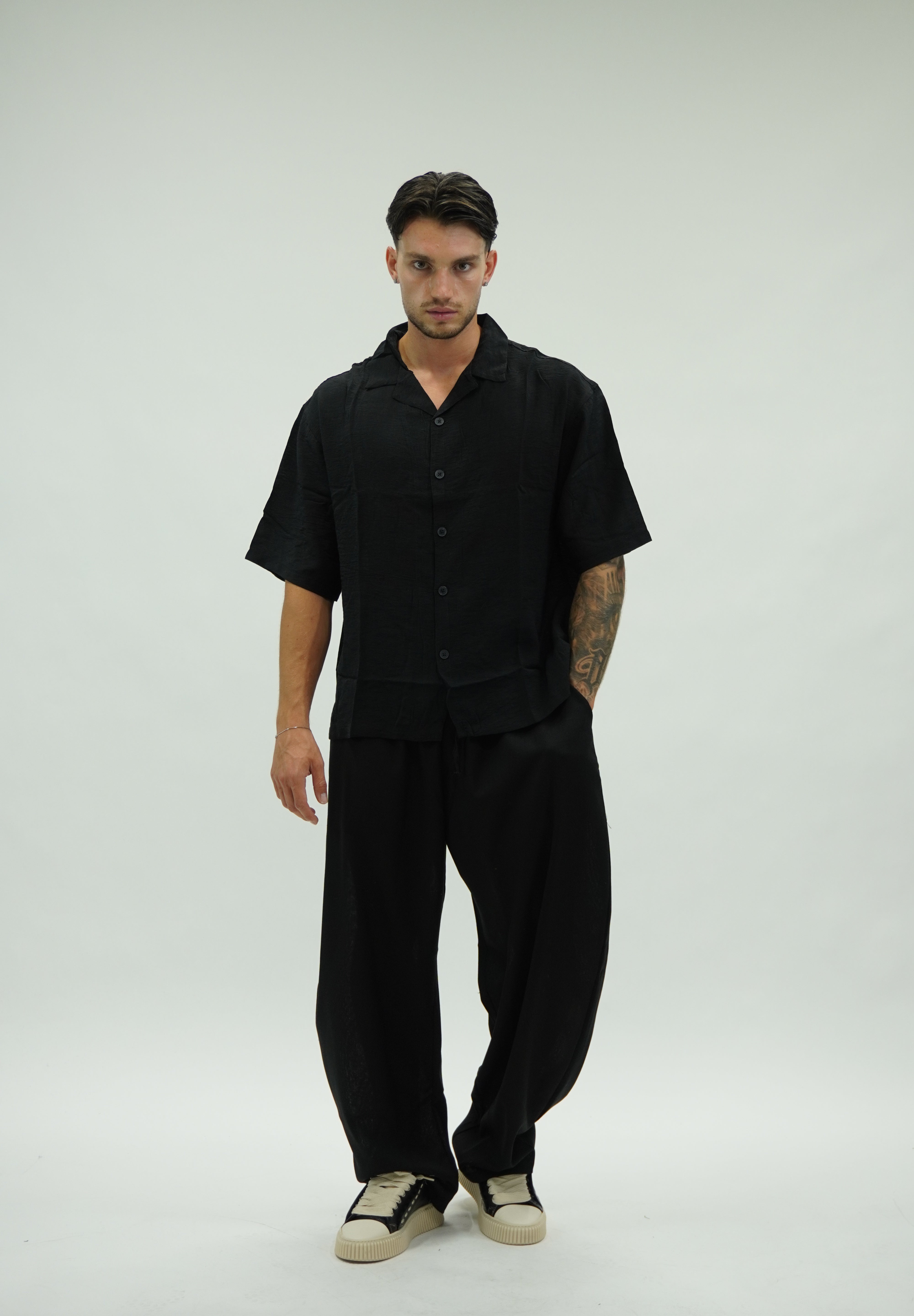Camicia Santorini Black