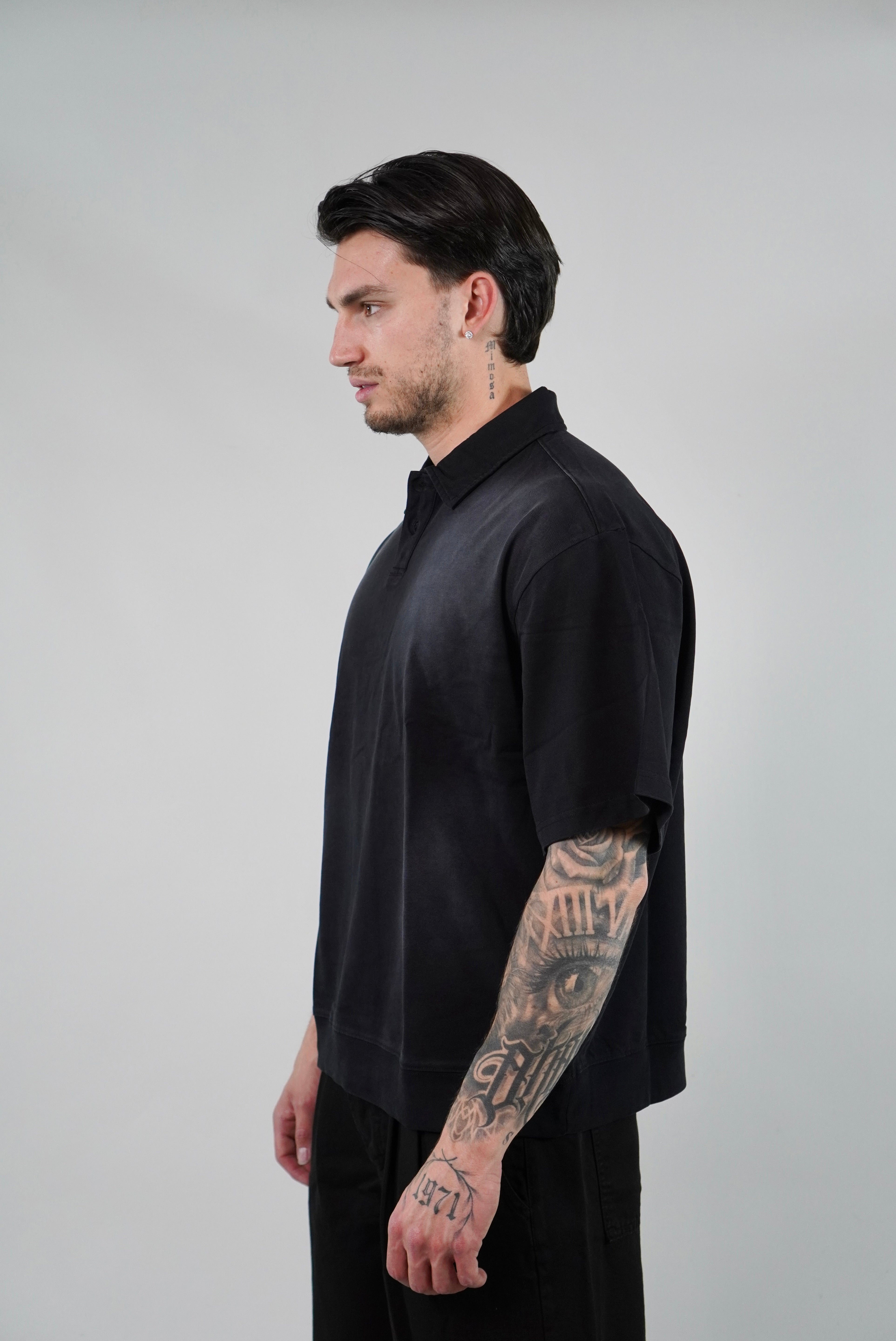 Polo Cotton Slave Black
