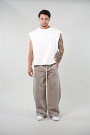Canotta Over Crop White