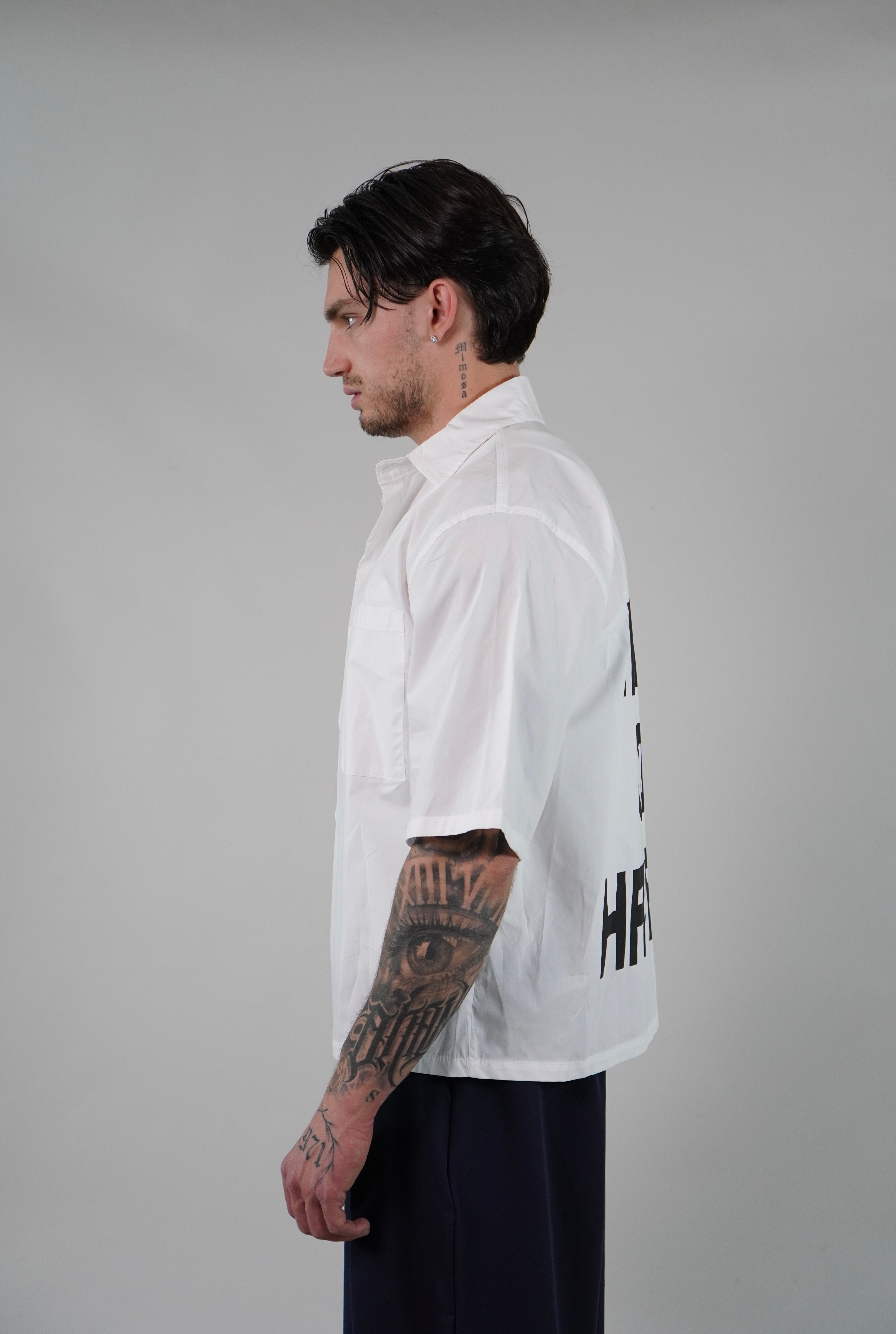 Camicia No Money White