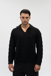 Maglione Curly Black