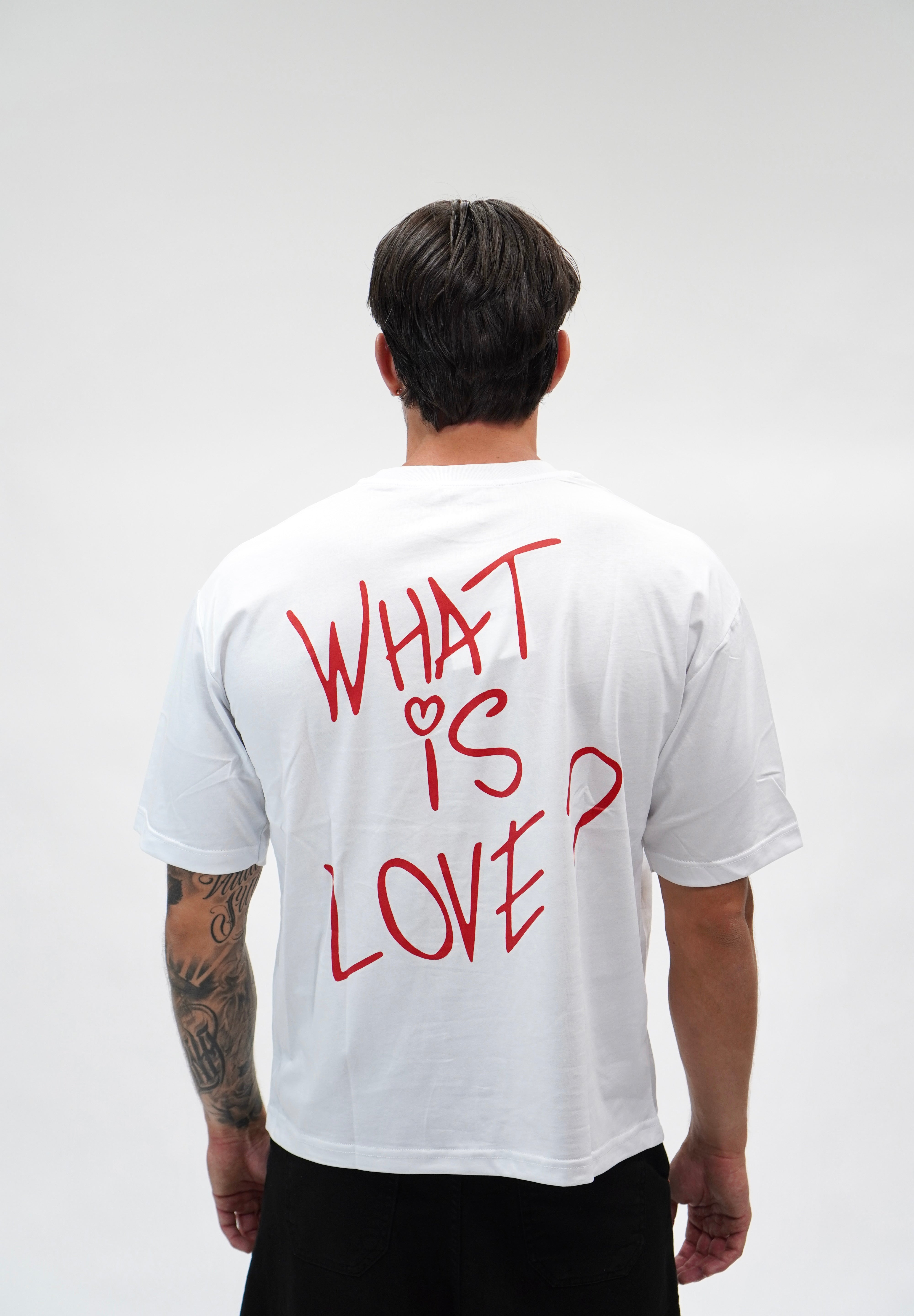 T-shirt Love White