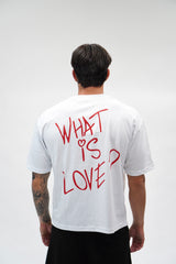 T-shirt Love White