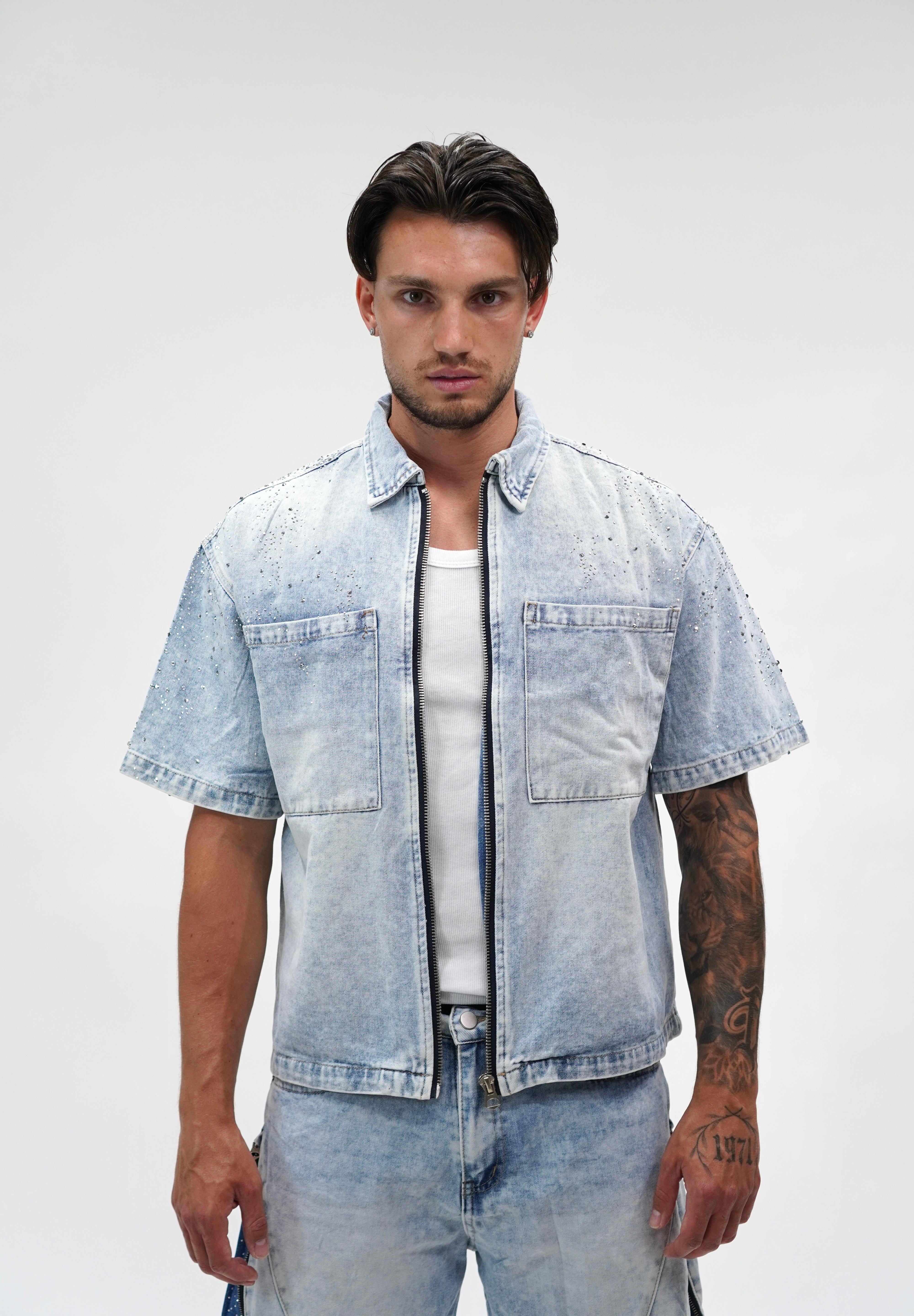 Coordinato Flare Zip Brilant