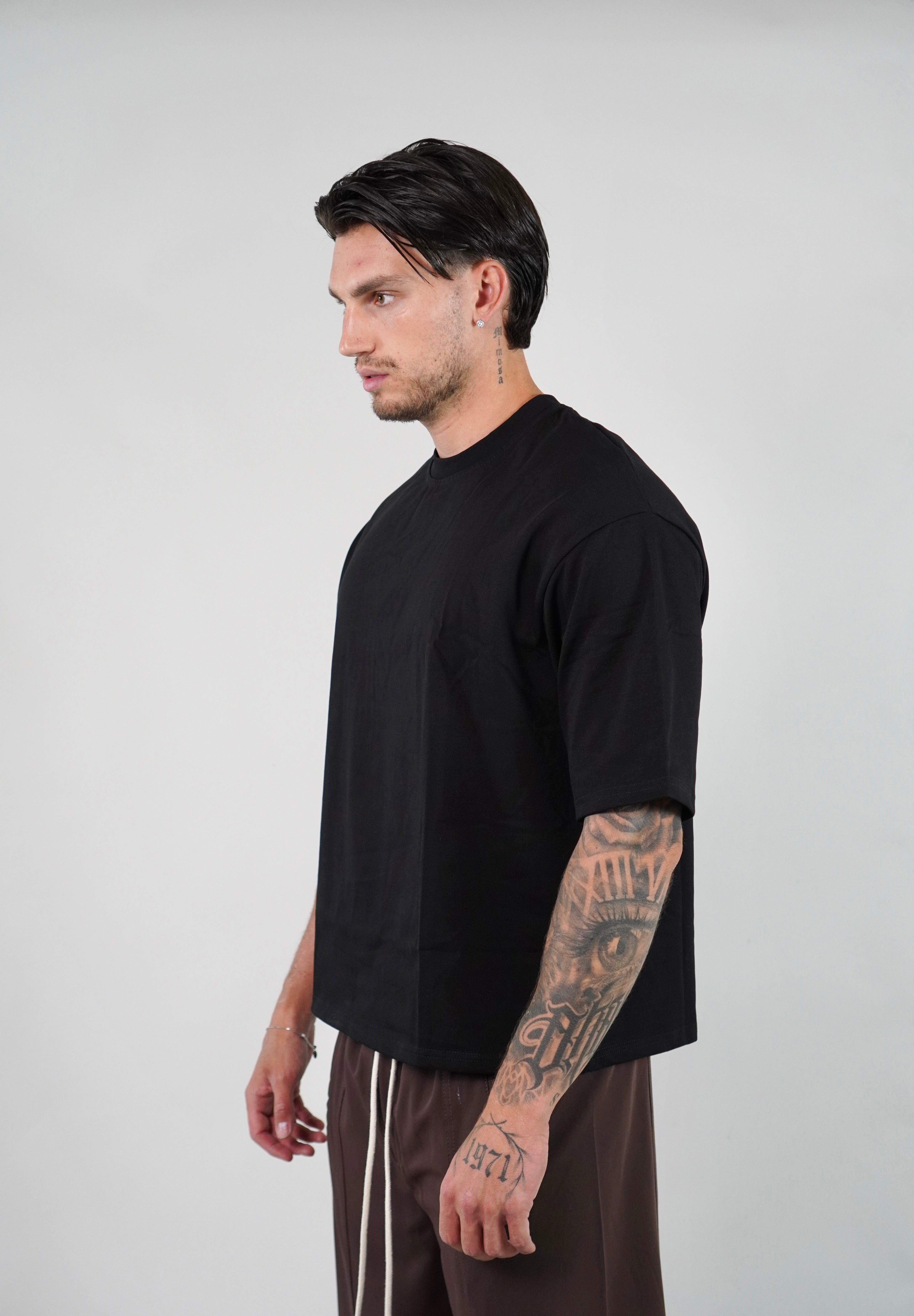 T-Shirt Crop Black