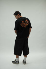 Jorts Varnish Wash Black