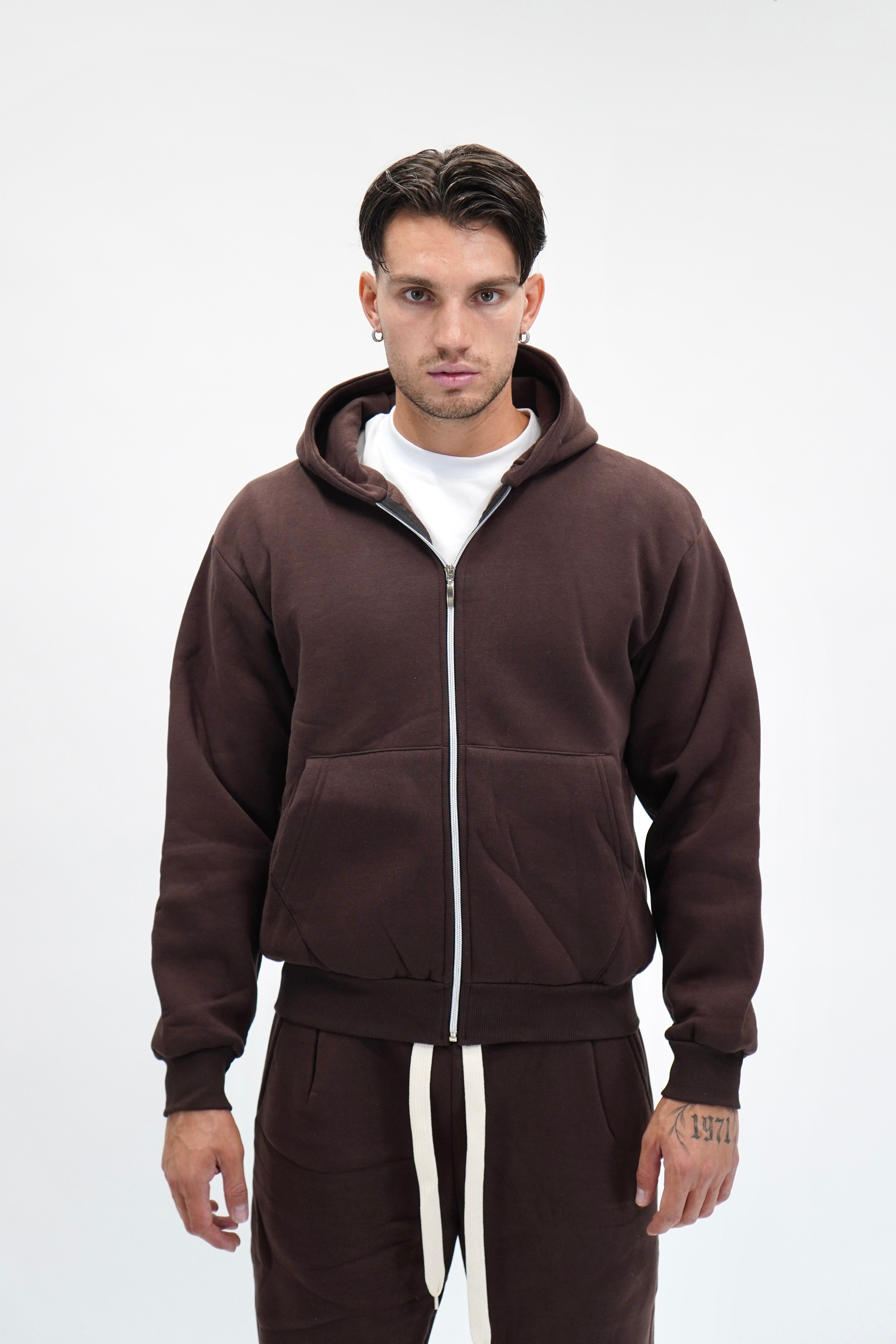 Tuta Boxy con zip (8 Colori)