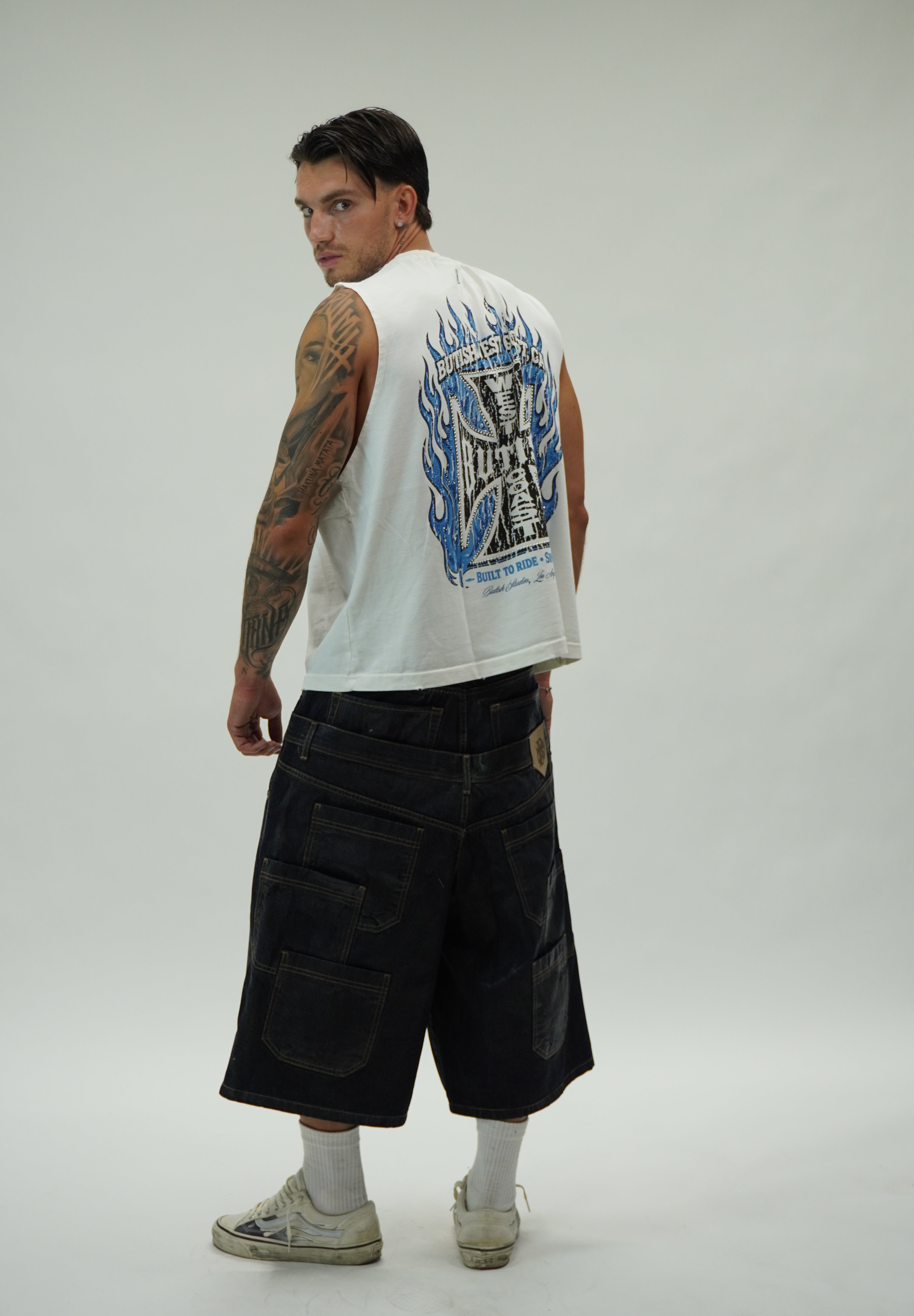 Canotta Bad Choppers White