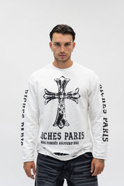 Longsleeve Chrome White