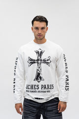 Longsleeve Chrome White