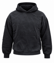 Hoodie Riches Distressed Black