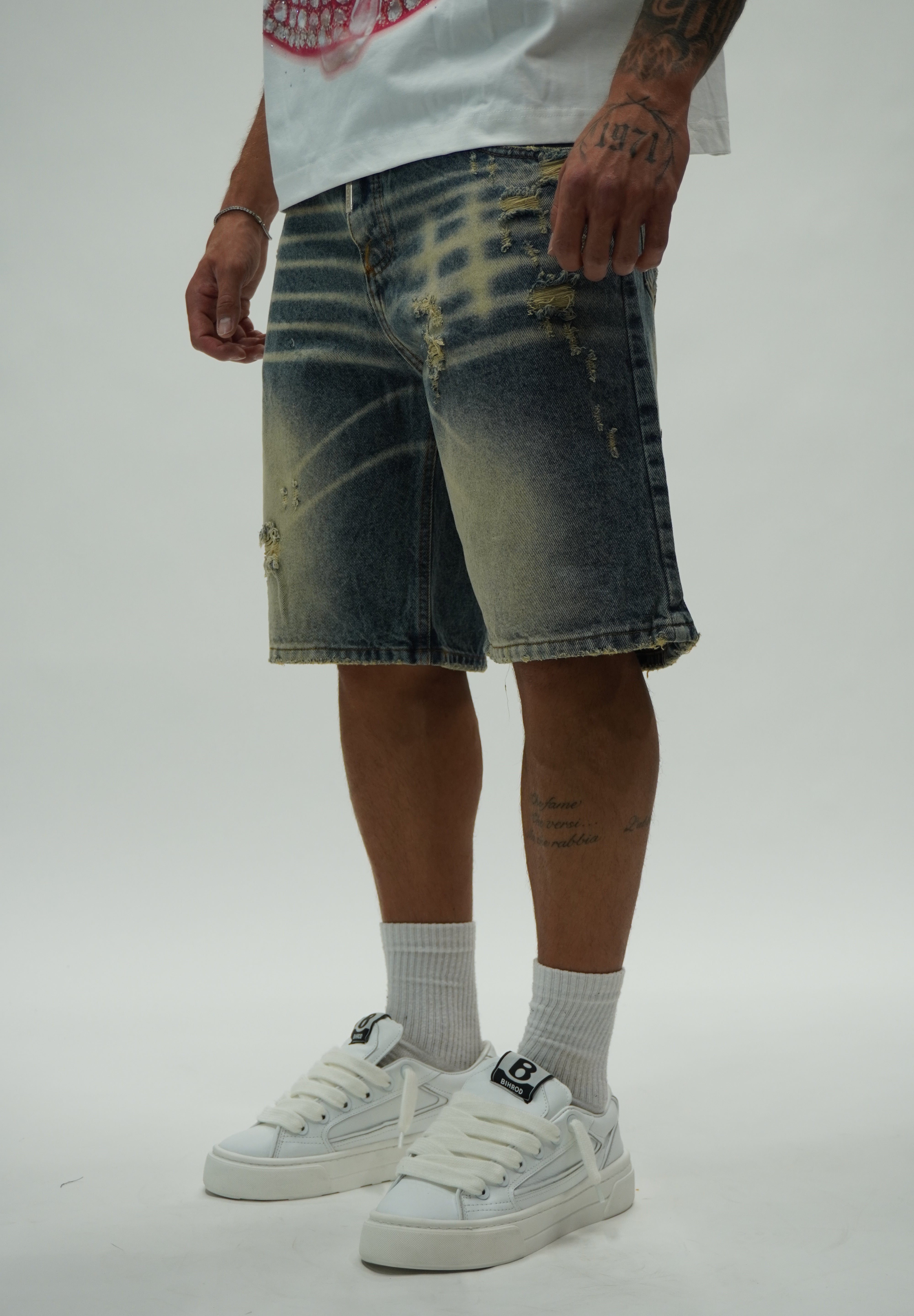 Short Starck Sabbiato