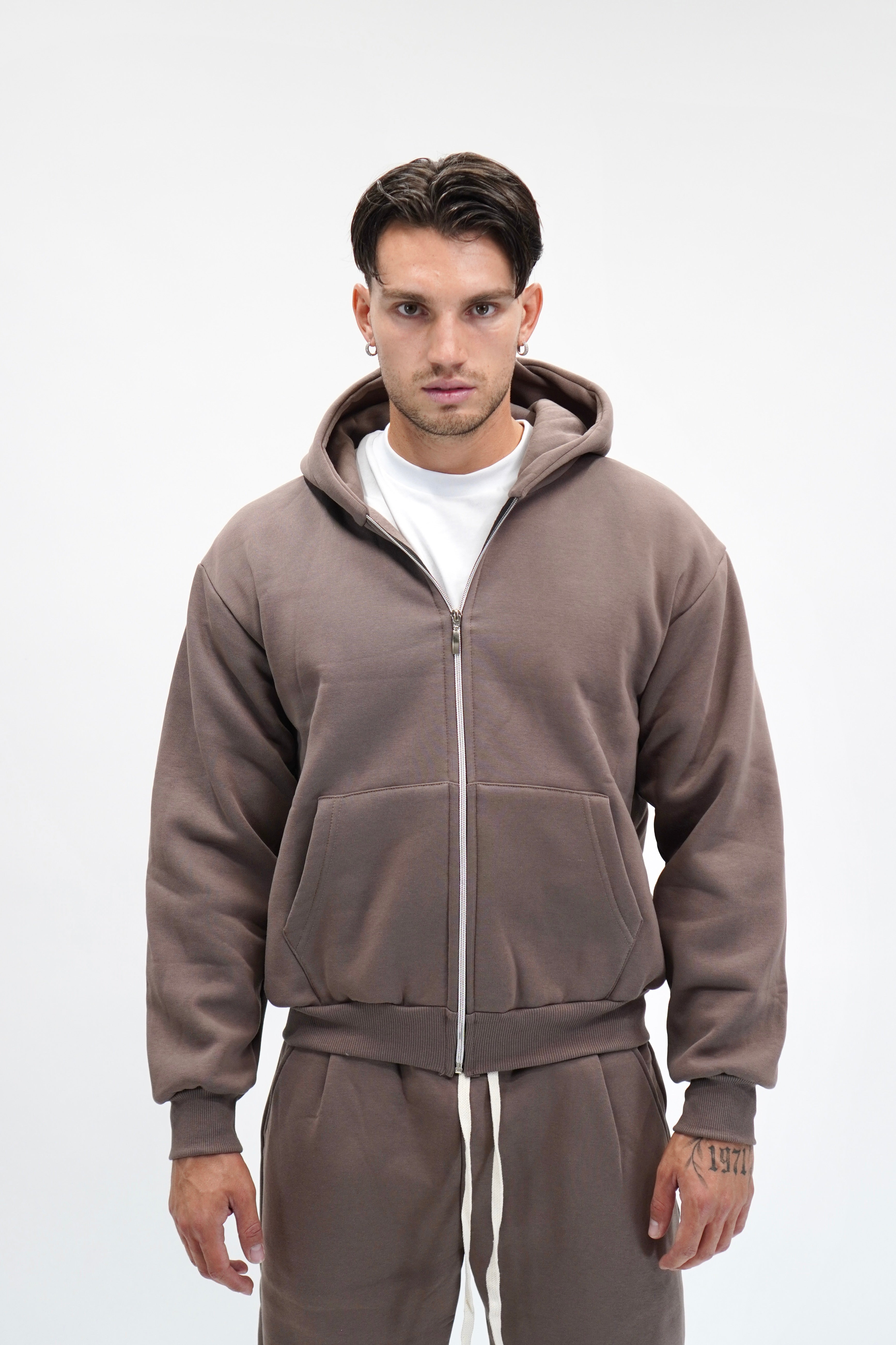 Tuta Boxy con zip (8 Colori)