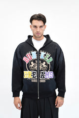 Hoodie Bunker Dreams Black