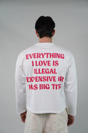 Longsleeve The Double E White