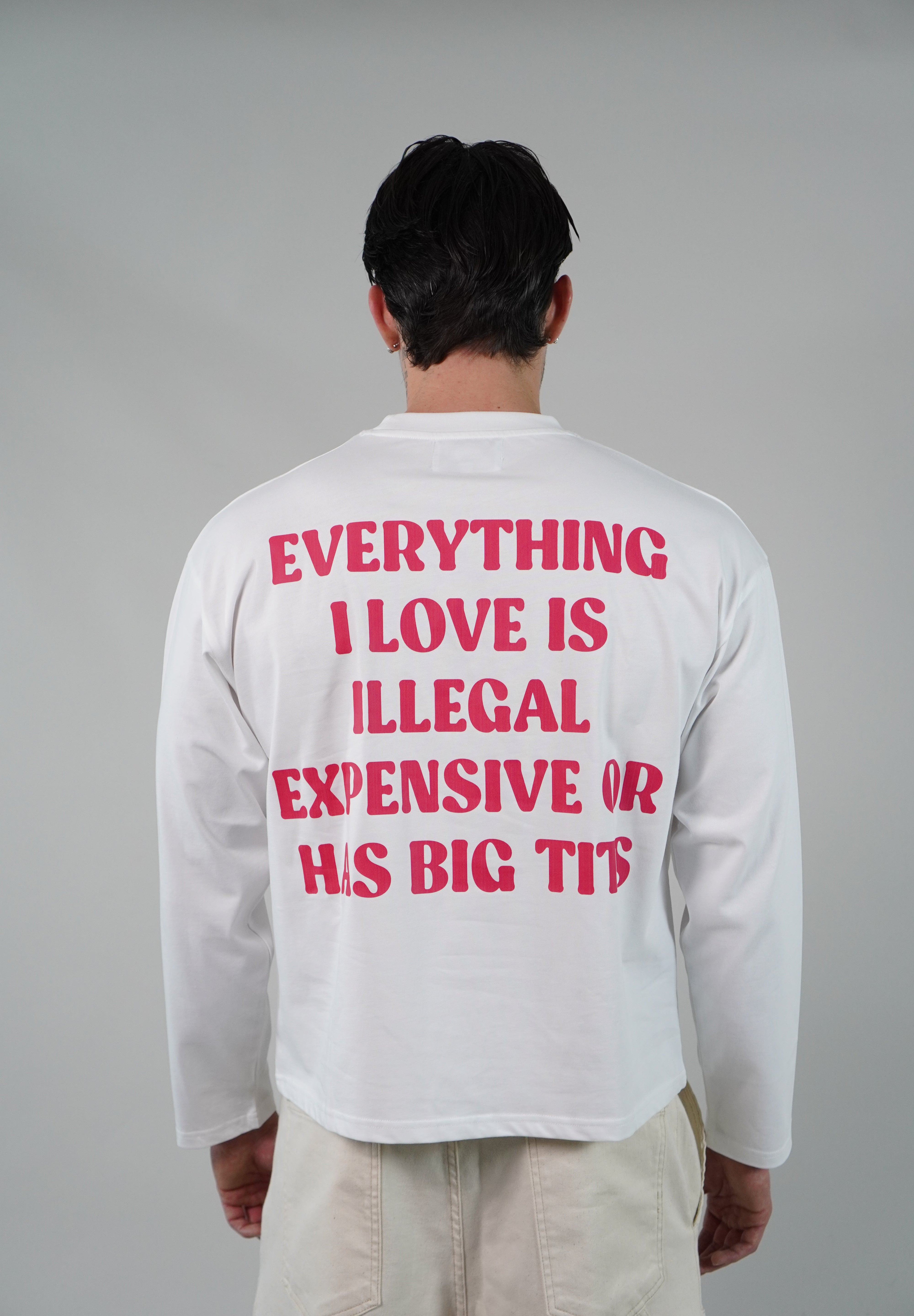 Longsleeve The Double E White