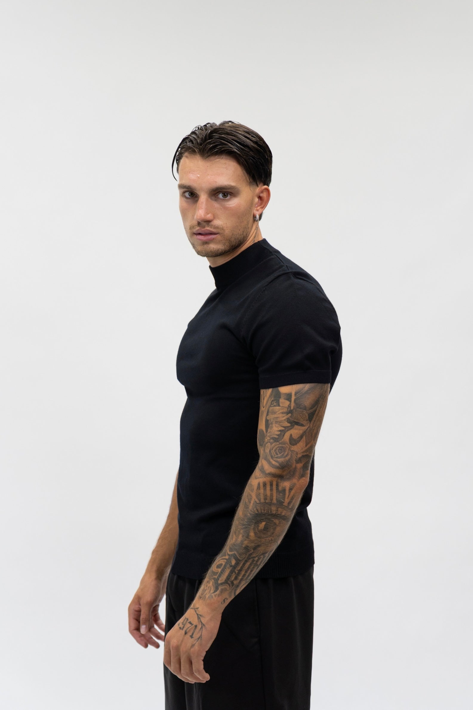 T-shirt Filo Black